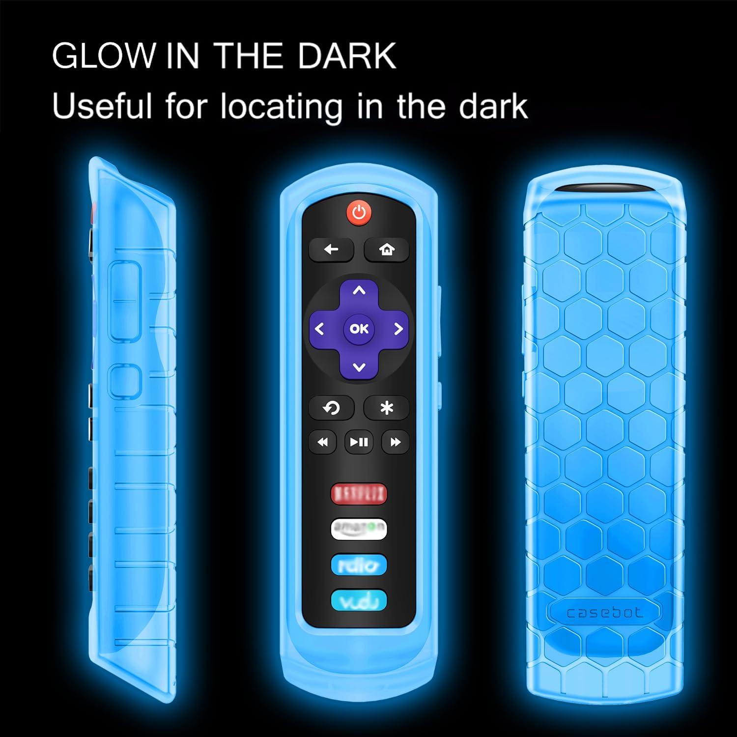 Funda Protectora Fintie para Control Remoto Roku 3600R Azul