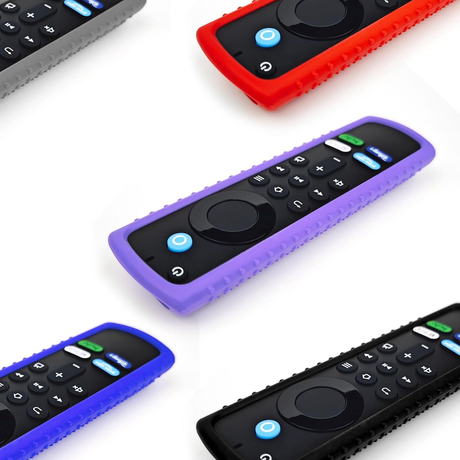 Funda de Silicona Rojo para Control Remoto Fire TV Stick