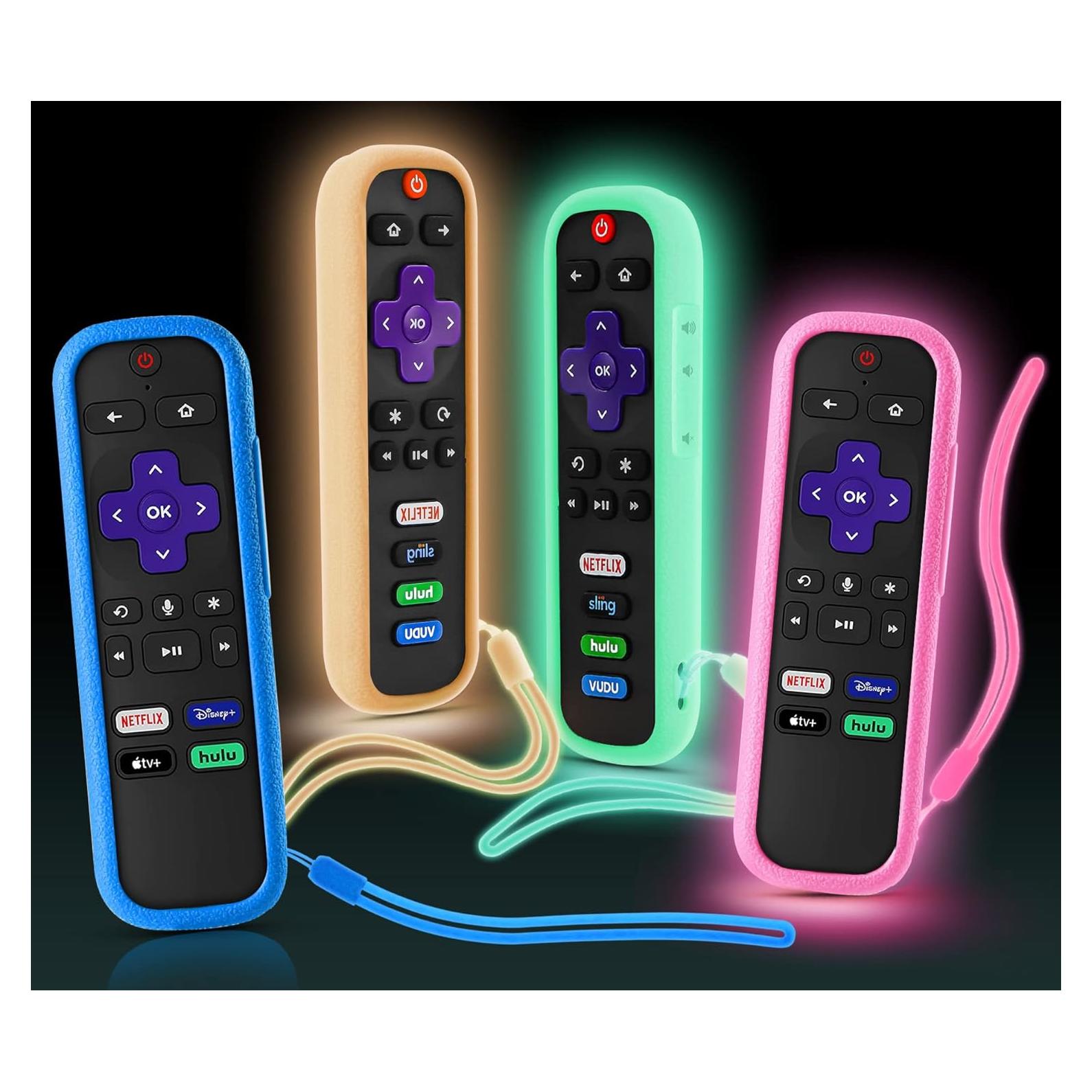 Funda de Silicona SOTATOO para Control Remoto Roku - 4 Colores