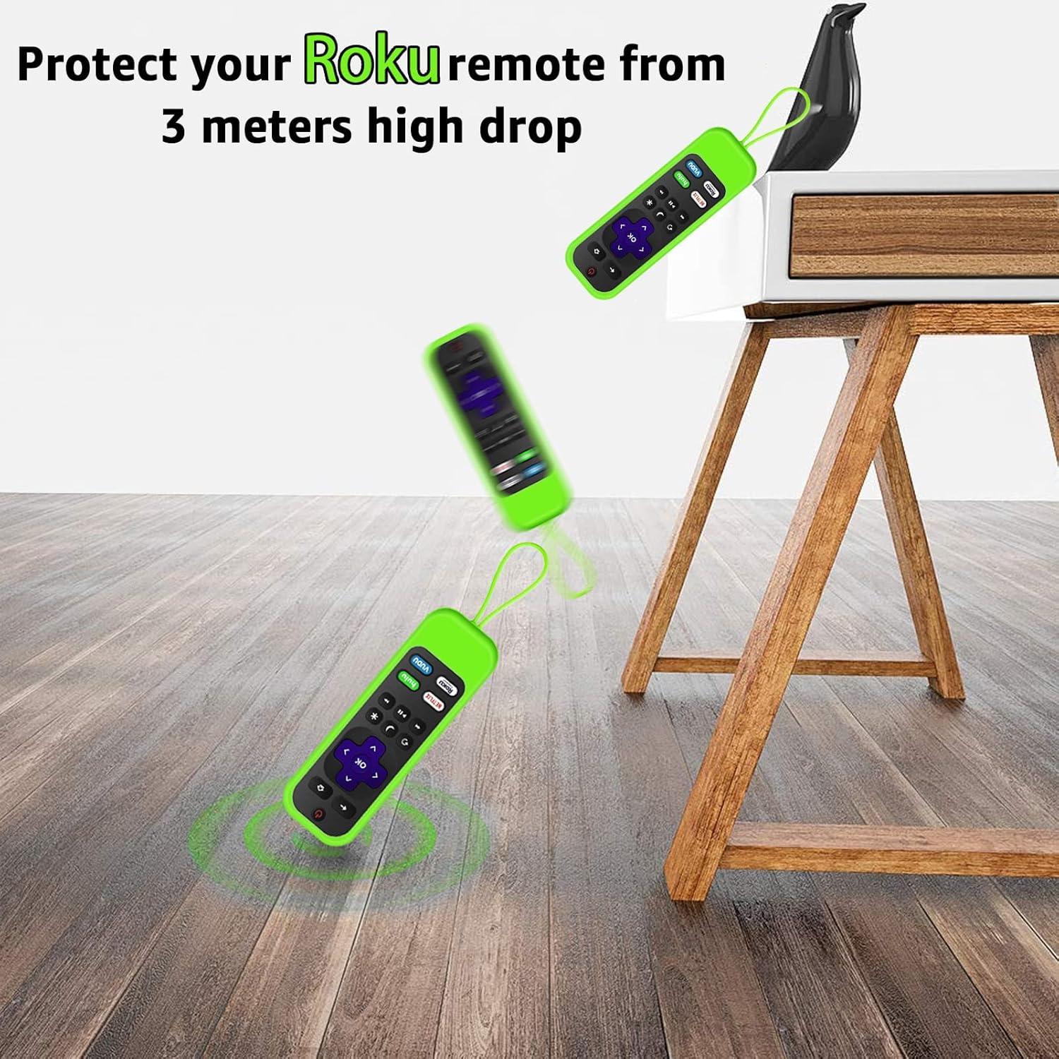 Funda de Silicona para Control Remoto Roku Climberer 2 Pack