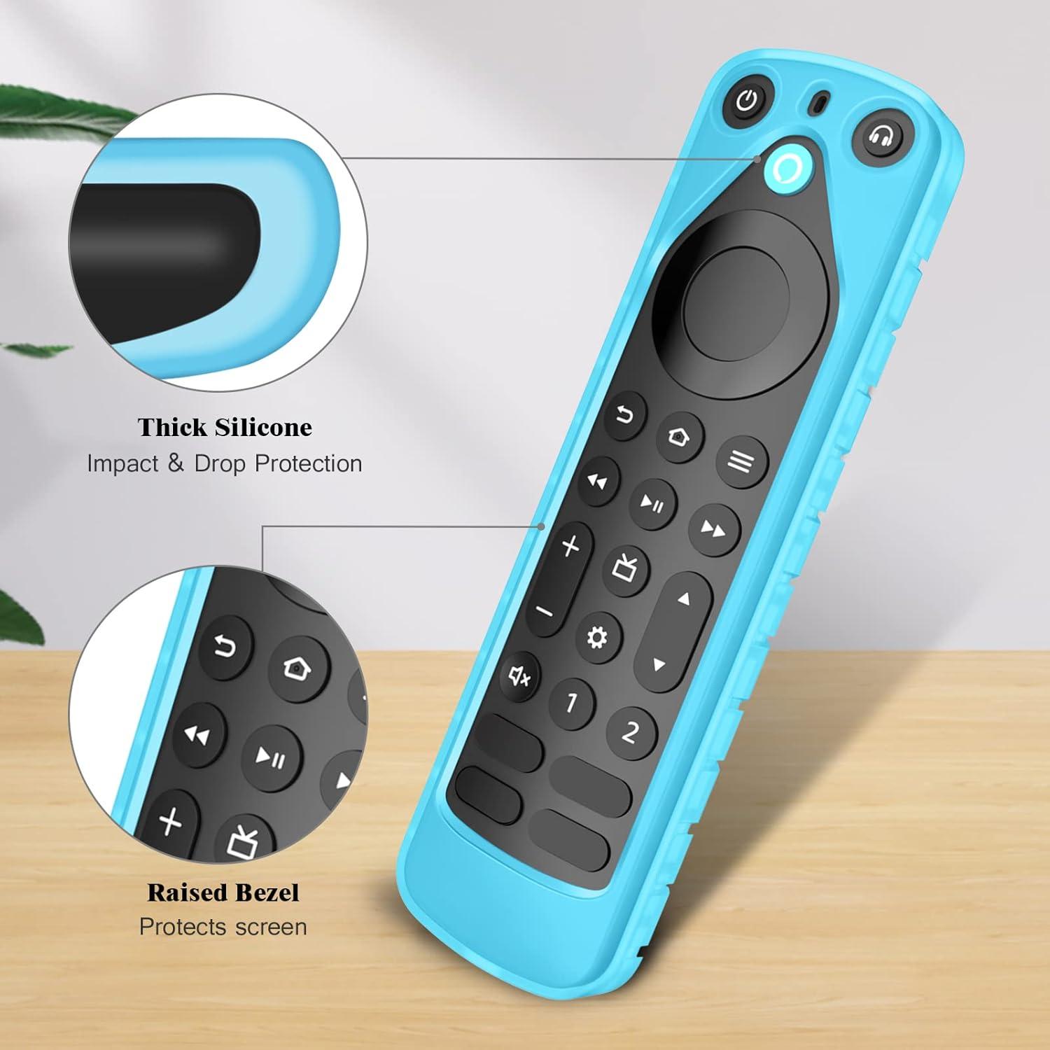 Funda de Silicona Antideslizante Fintie para Control Remoto Alexa Pro