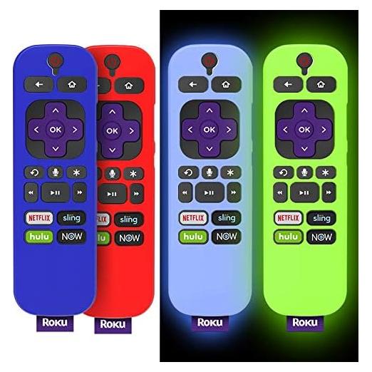 Funda de Control Remoto TCL Roku 3600R - 4 Pack TOLUOHU
