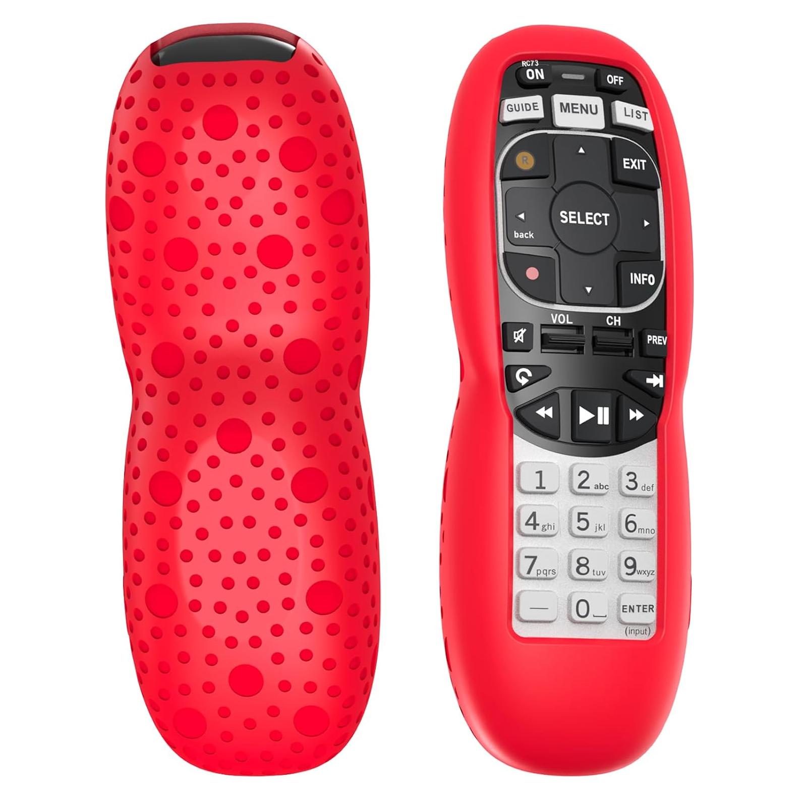 Funda de Silicona Rojo para Control Remoto DirecTV RC73