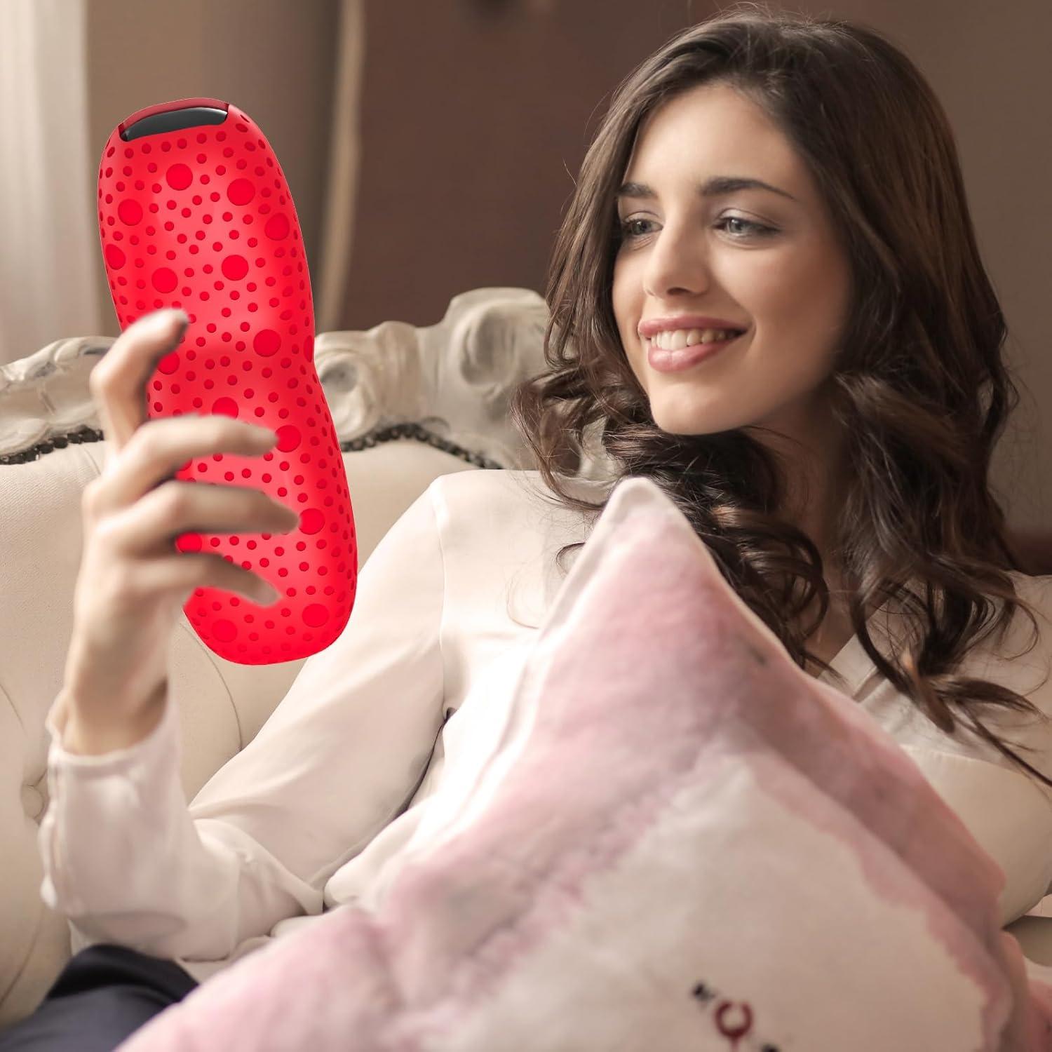 Funda de Silicona Rojo para Control Remoto DirecTV RC73