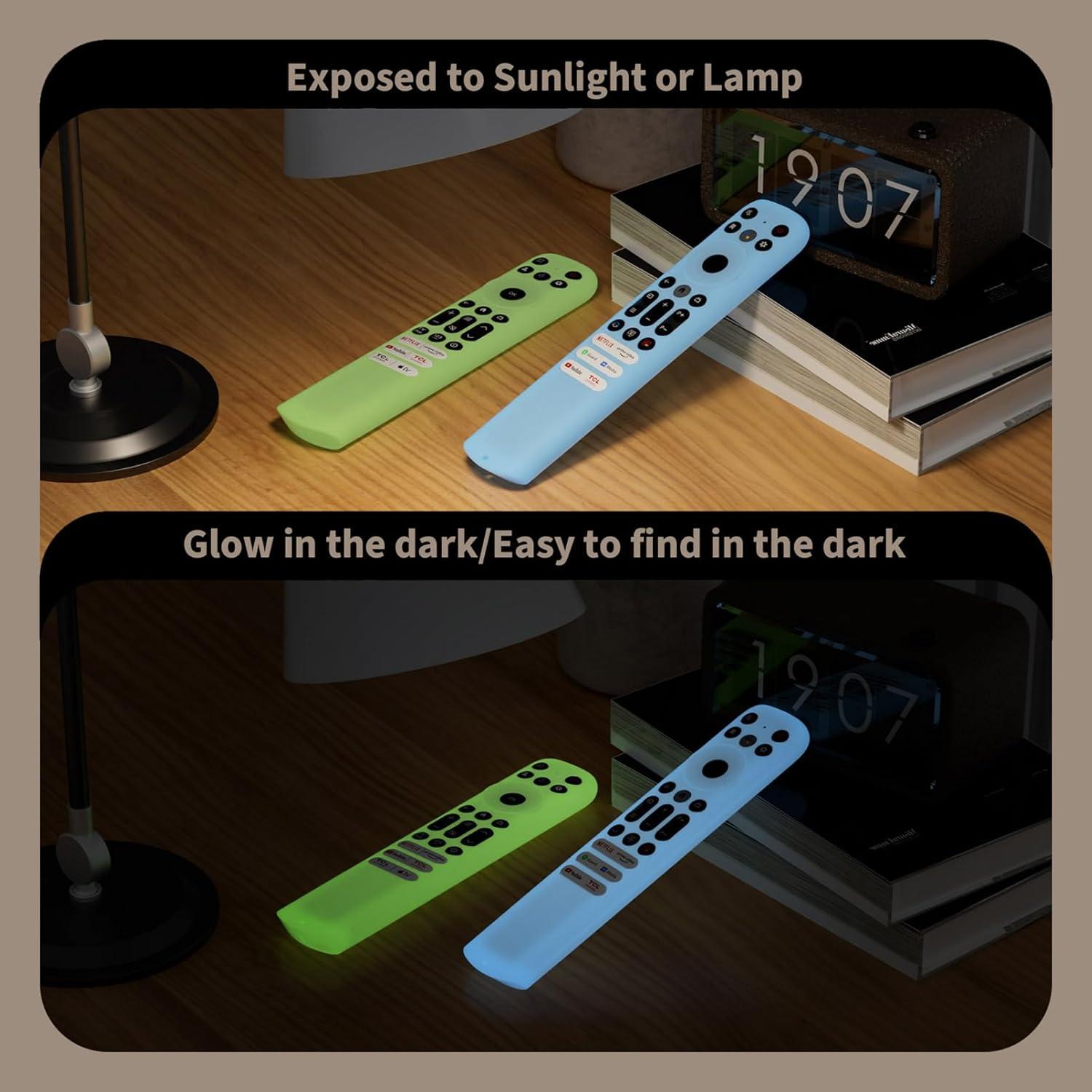 Funda de Silicona Hi Color para Control Remoto TCL RC813 FMB1 Azul