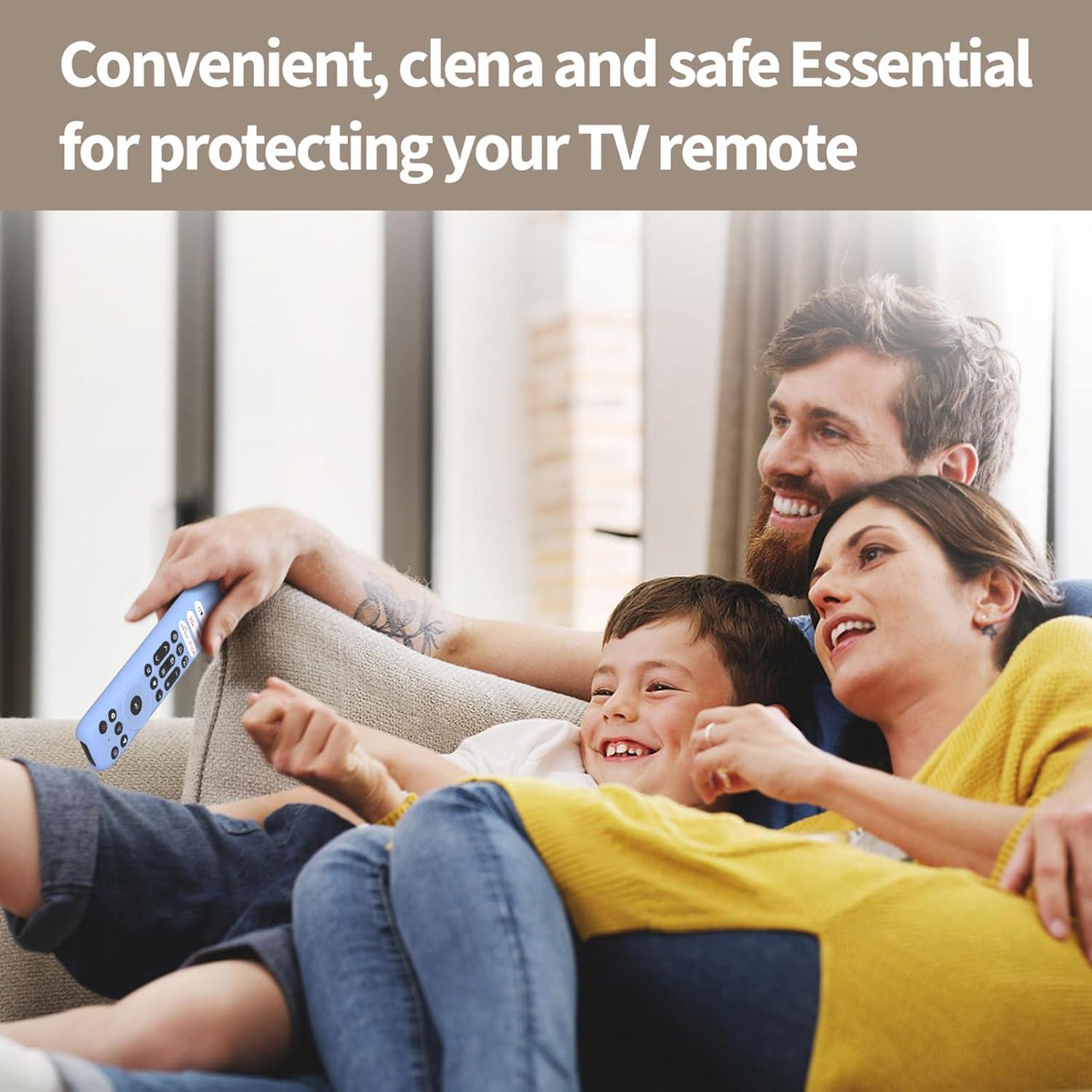 Funda de Silicona Hi Color para Control Remoto TCL RC813 FMB1 Azul