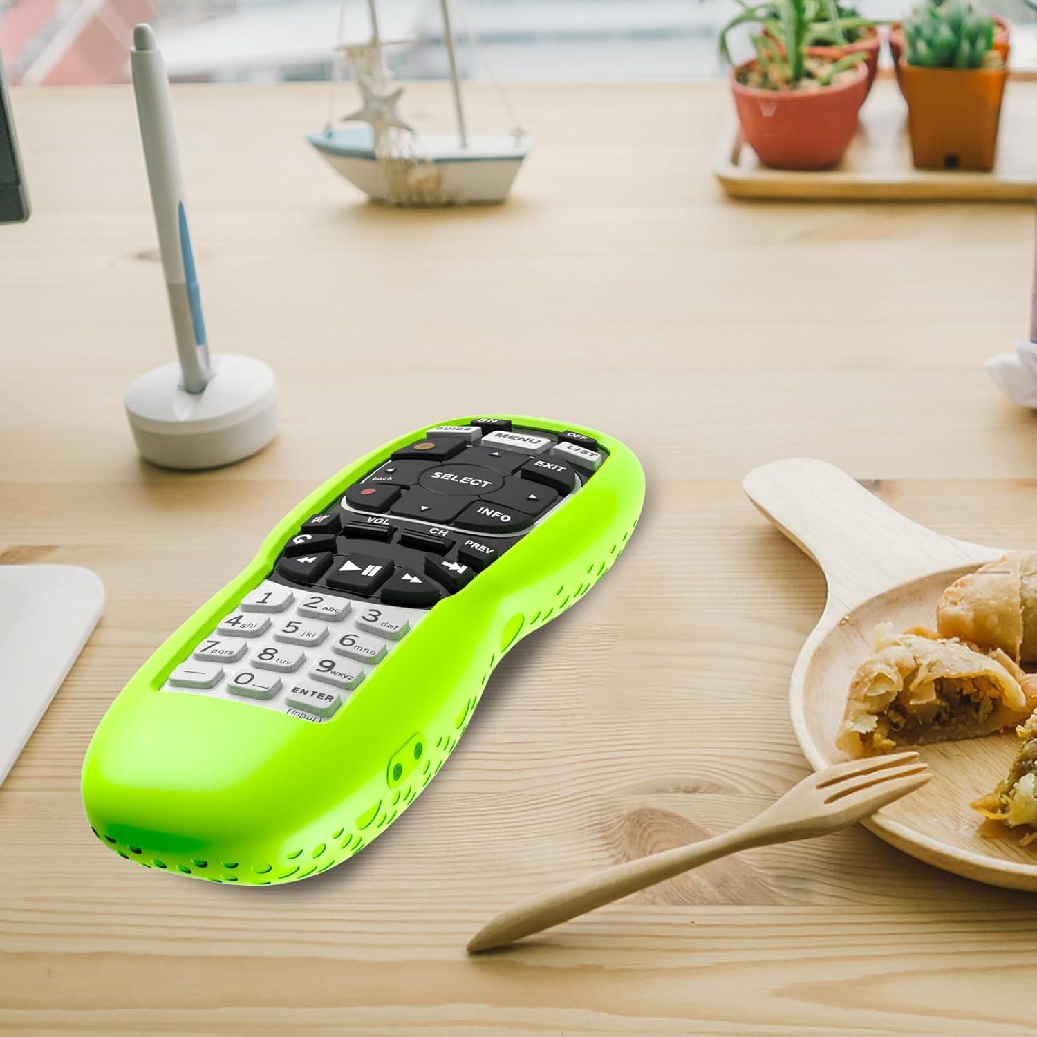 Paquete de 2 fundas de silicona DirecTV RC73 Azul Verde