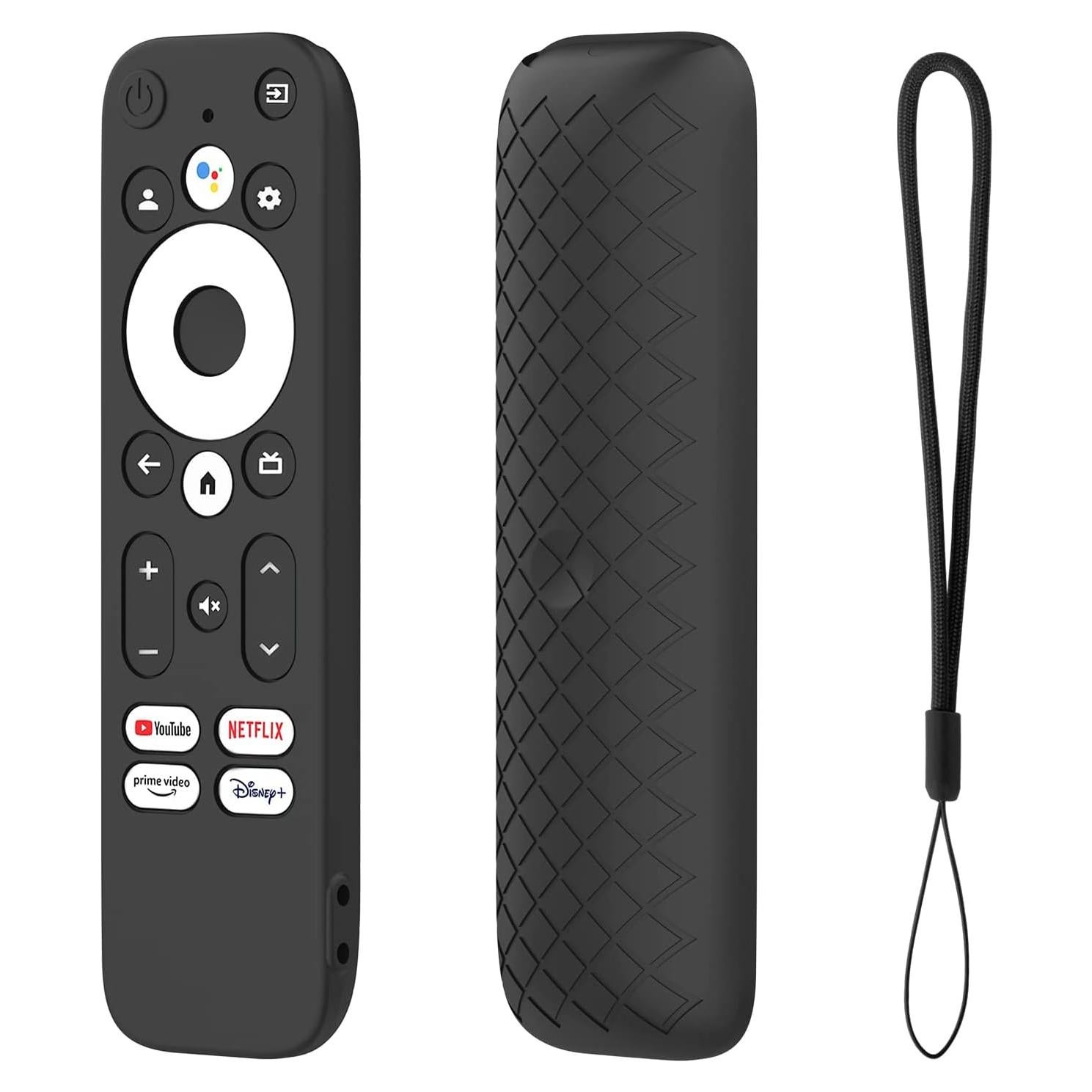 Funda de Silicona Negra LEFXMOPHY para Control Remoto Mecool KM2