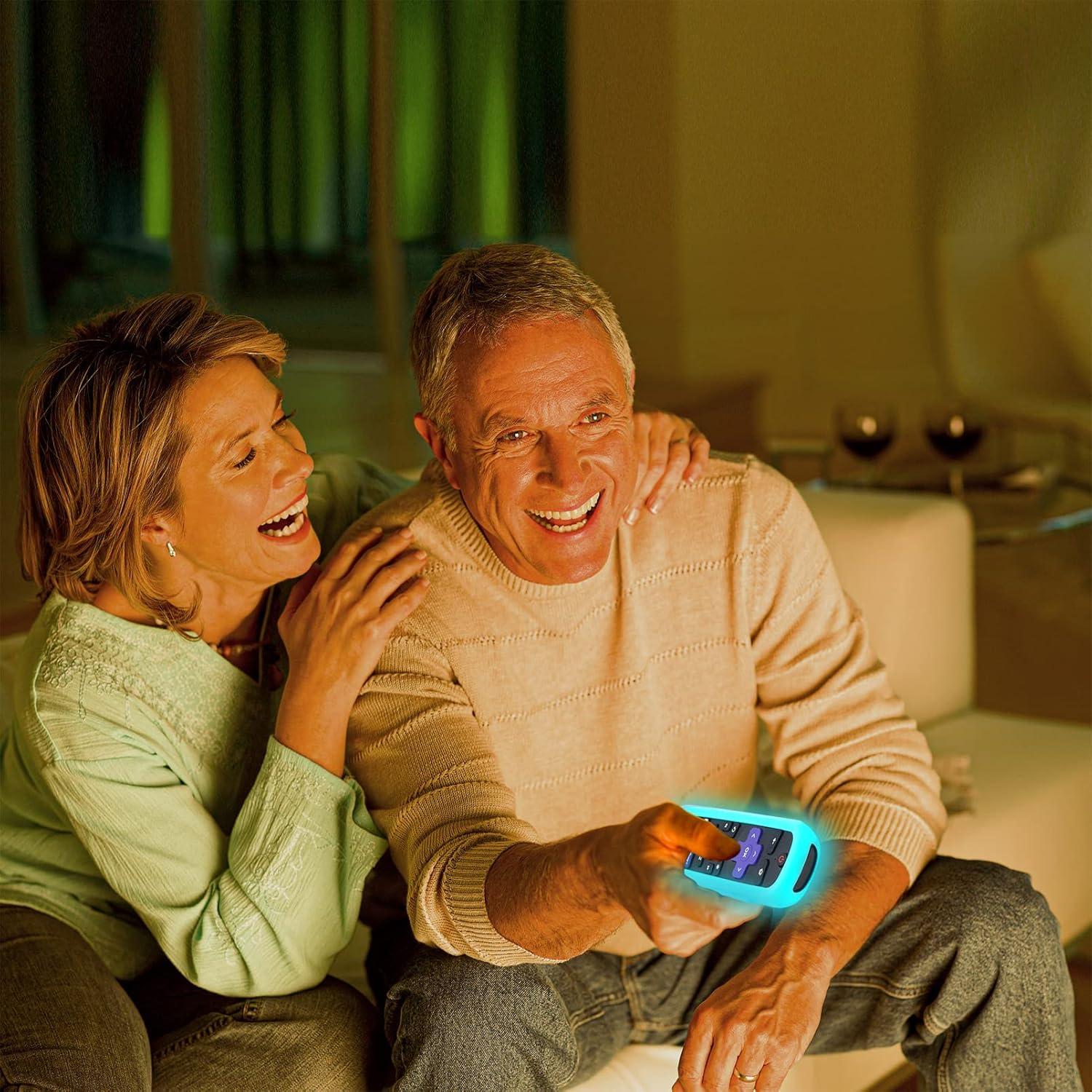 Funda de Silicona Verde para Control Remoto Roku Pro 2022