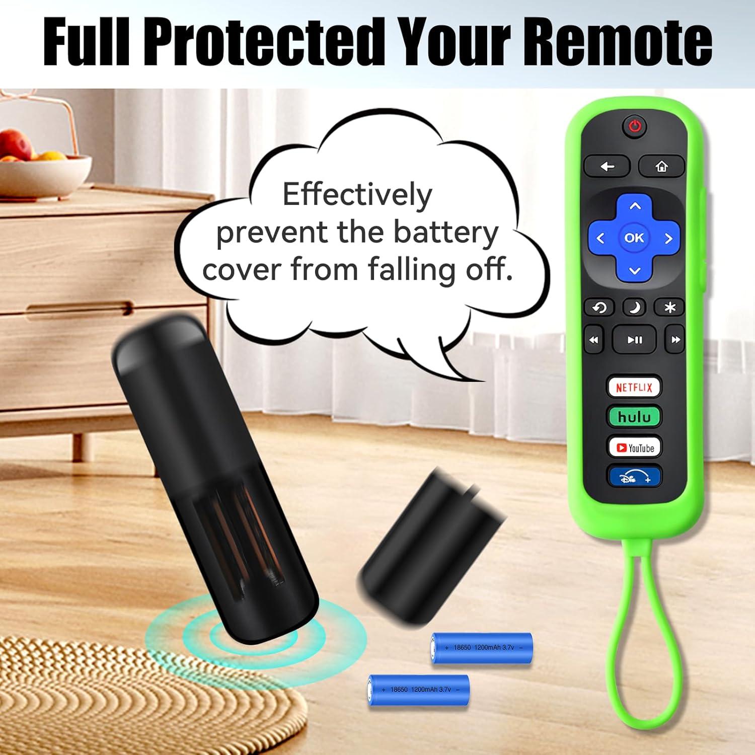 Funda de Silicona para Control Remoto Roku - 3 Colores