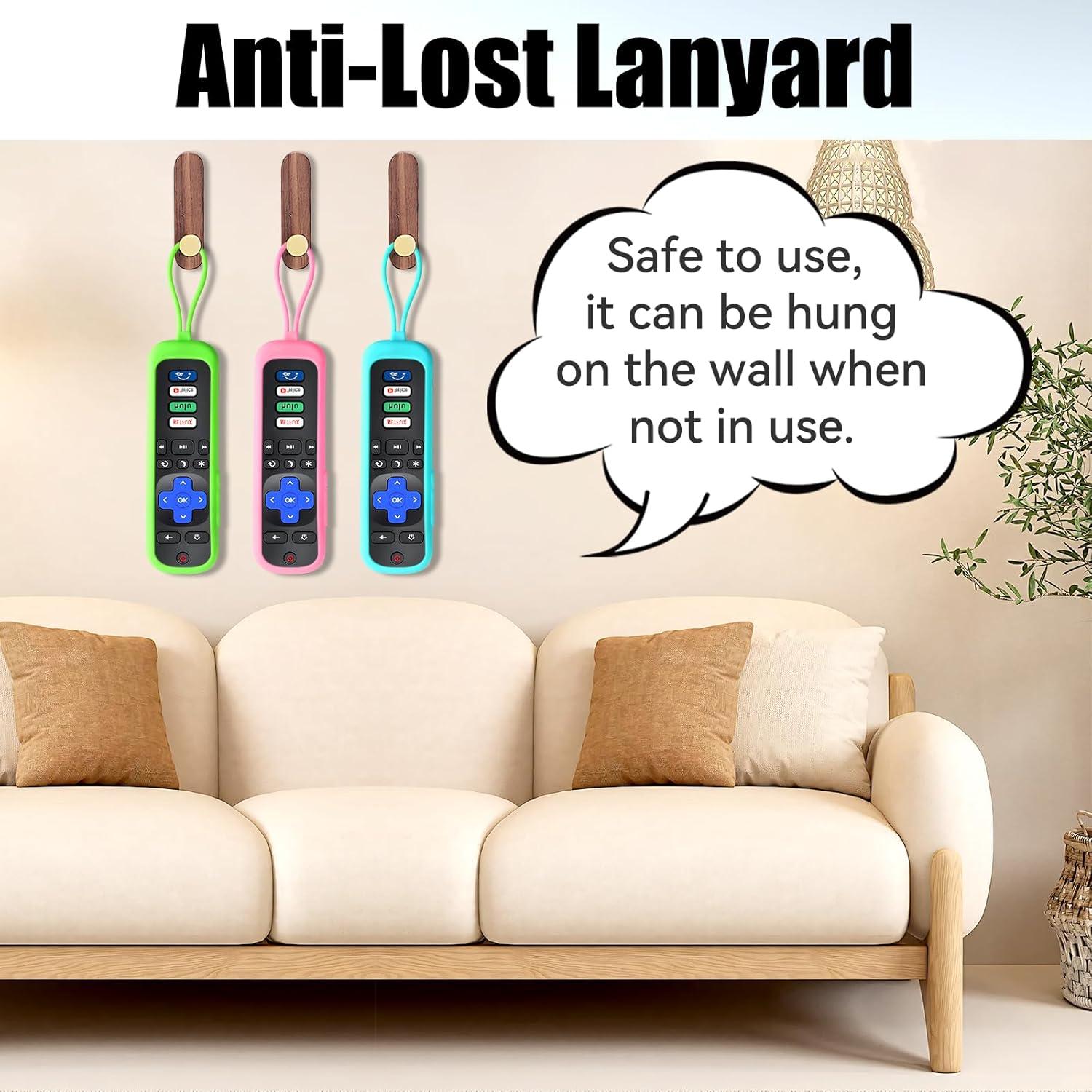 Funda de Silicona para Control Remoto Roku - 3 Colores