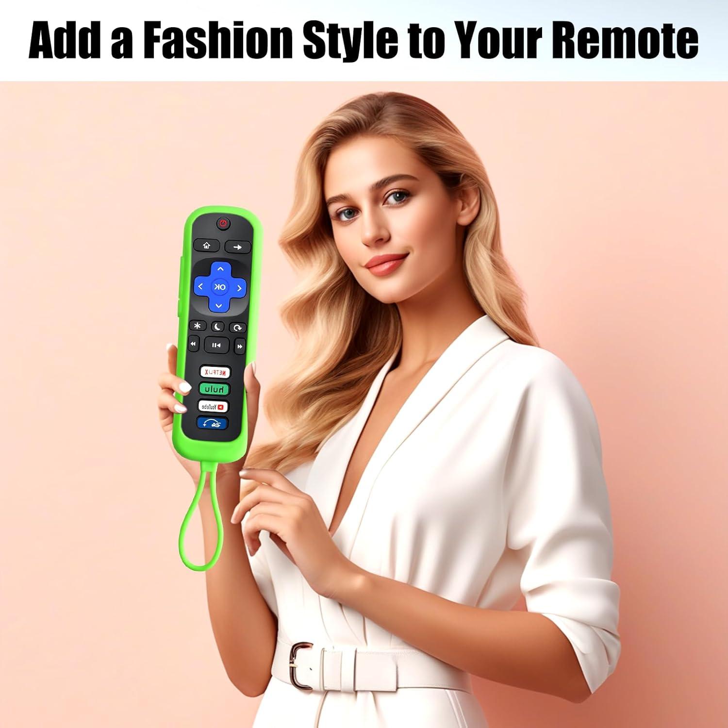 Funda de Silicona para Control Remoto Roku - 3 Colores