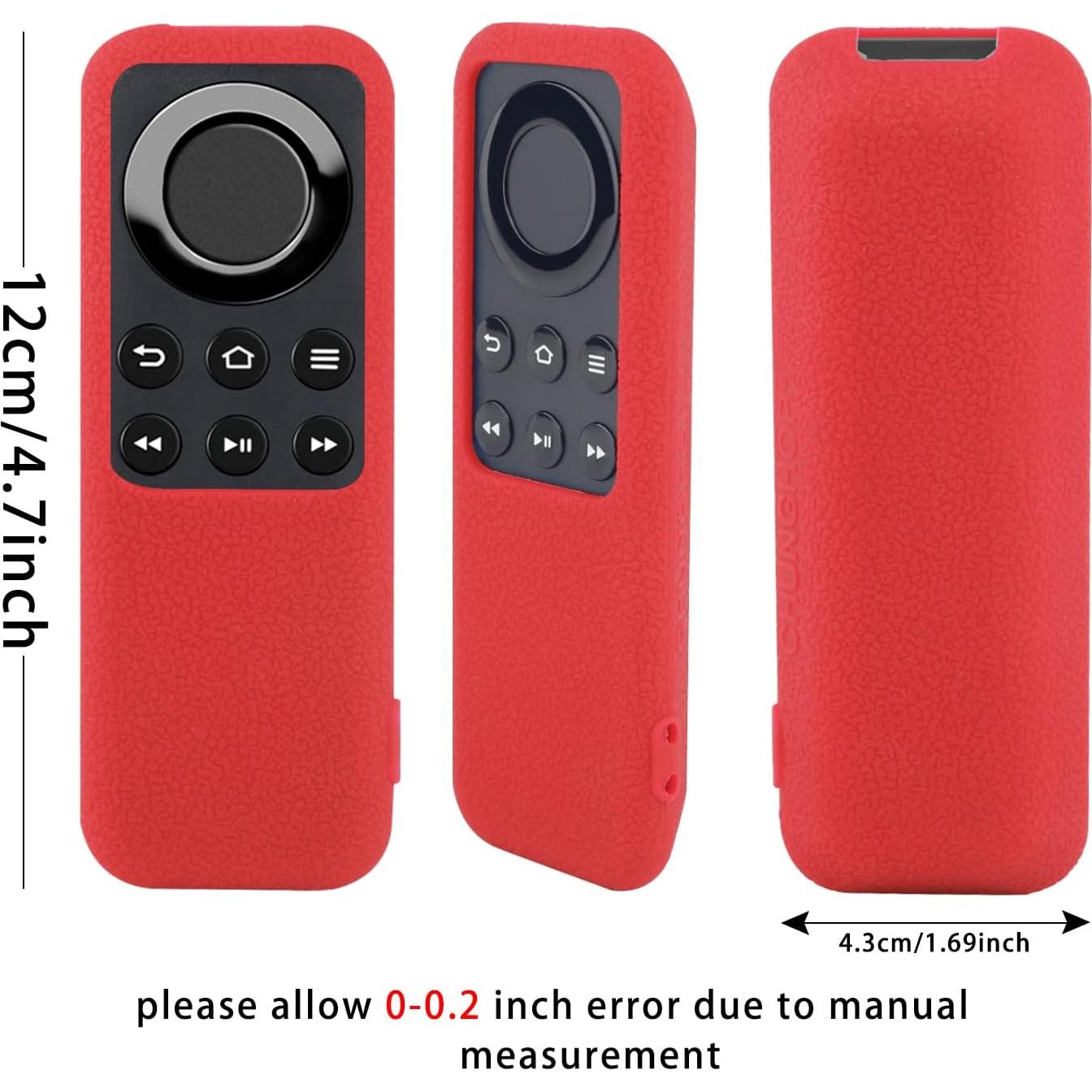 Funda de Silicona CHUNGHOP para Control Remoto CV98LM Rojo
