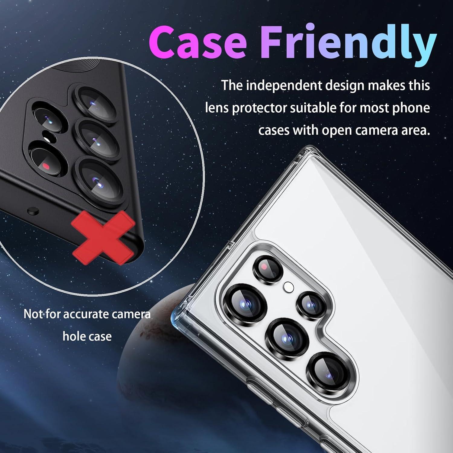 Protector de Lente de Cámara Zevytop para Samsung Galaxy S22 Ultra