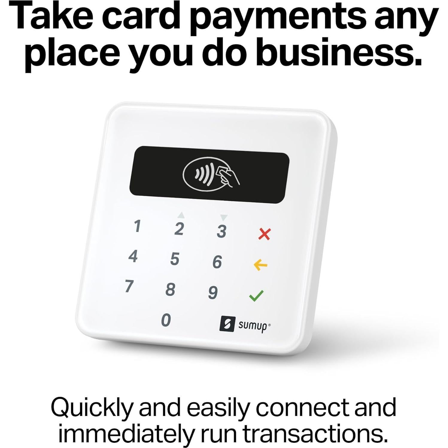 Lector de Tarjetas SumUp Plus Bluetooth NFC para Smartphone