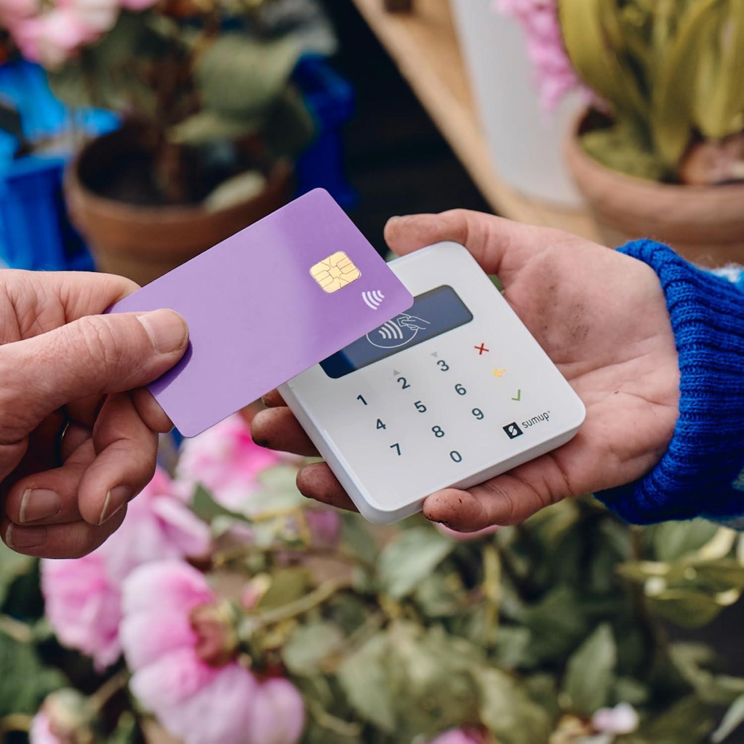 Lector de Tarjetas SumUp Plus Bluetooth NFC para Smartphone