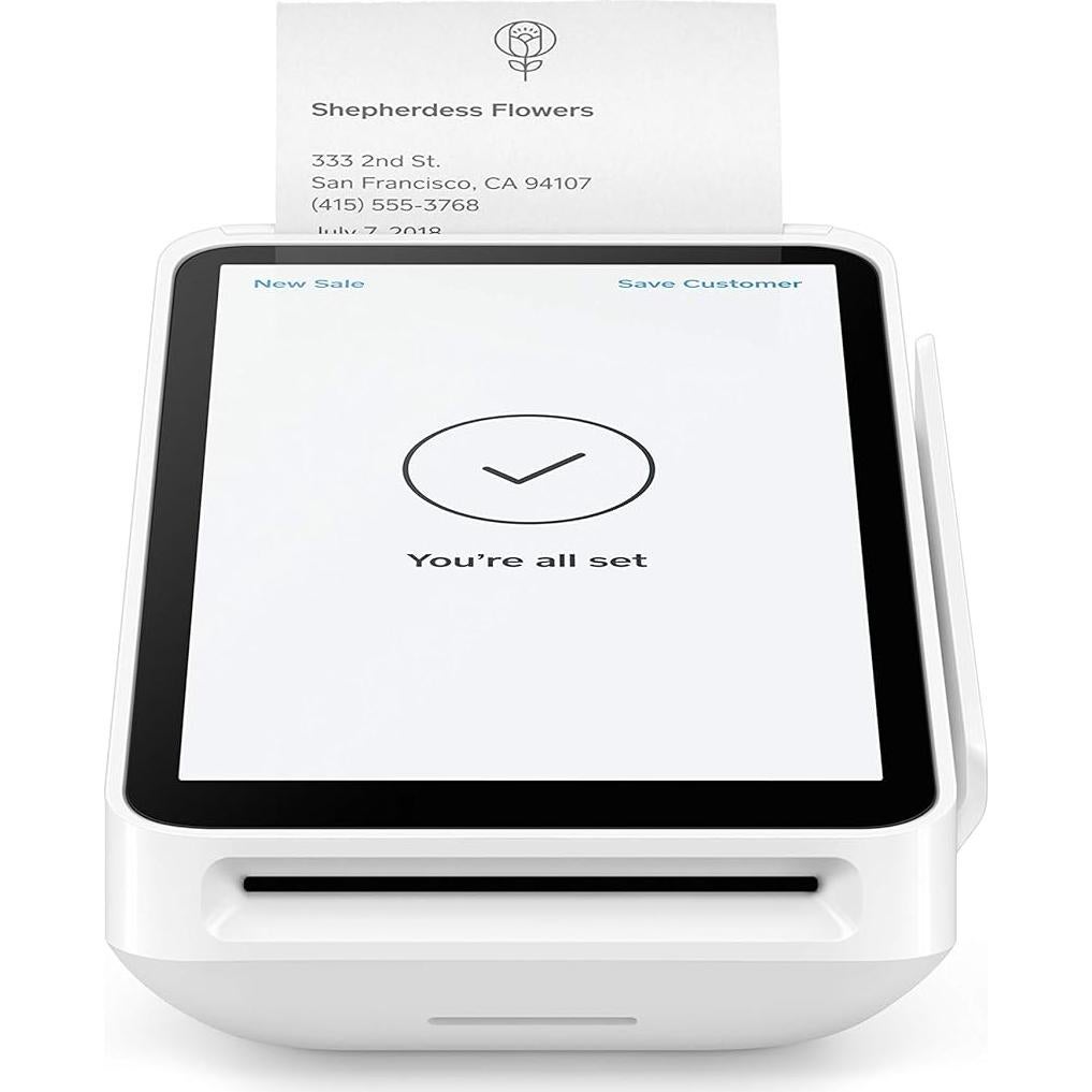 Terminal Cuadrado - Máquina de Tarjeta de Crédito POS Móvil