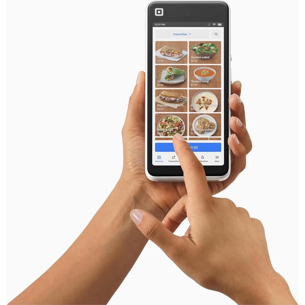 Square Portátil - POS Móvil para Aceptar Pagos - 17.9x7.9cm
