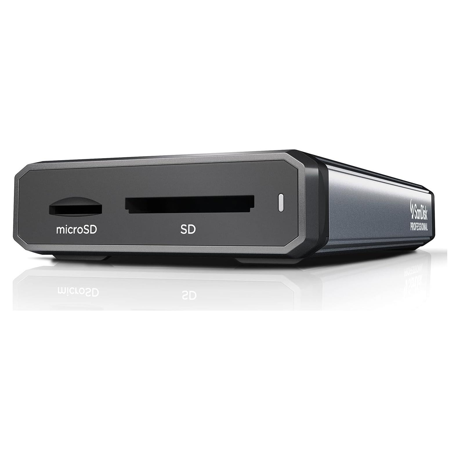 Lector de tarjetas SanDisk Professional PRO-Reader SD y microSD USB 3.2