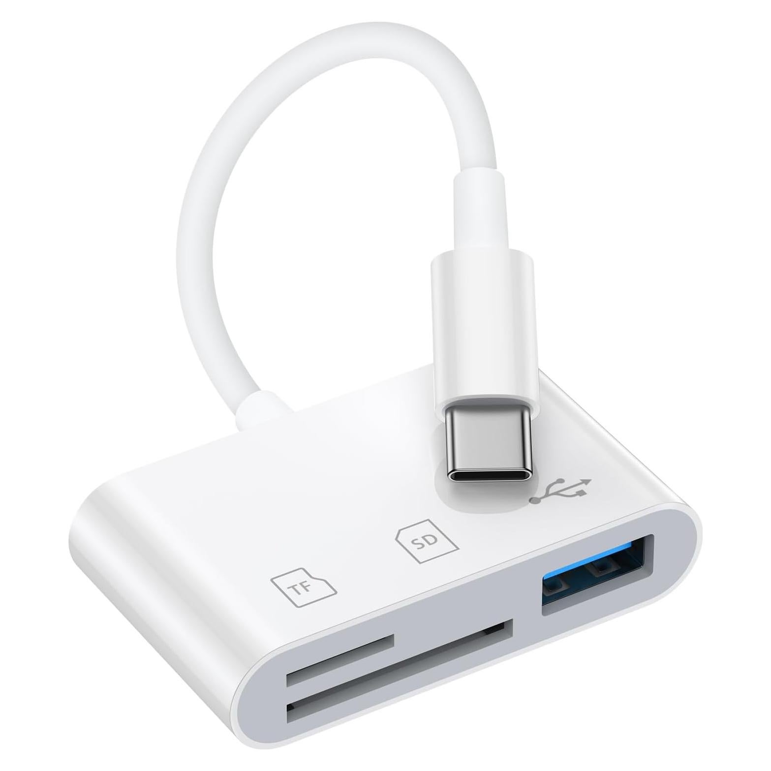 Lector de Tarjetas SD USB-C NonoUV para iPhone y Android