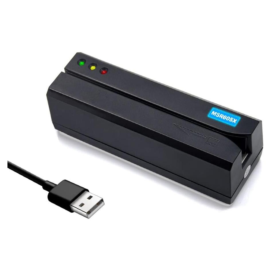 Lector y Escritor de Tarjetas Deftun MSR605X USB 3 Pistas