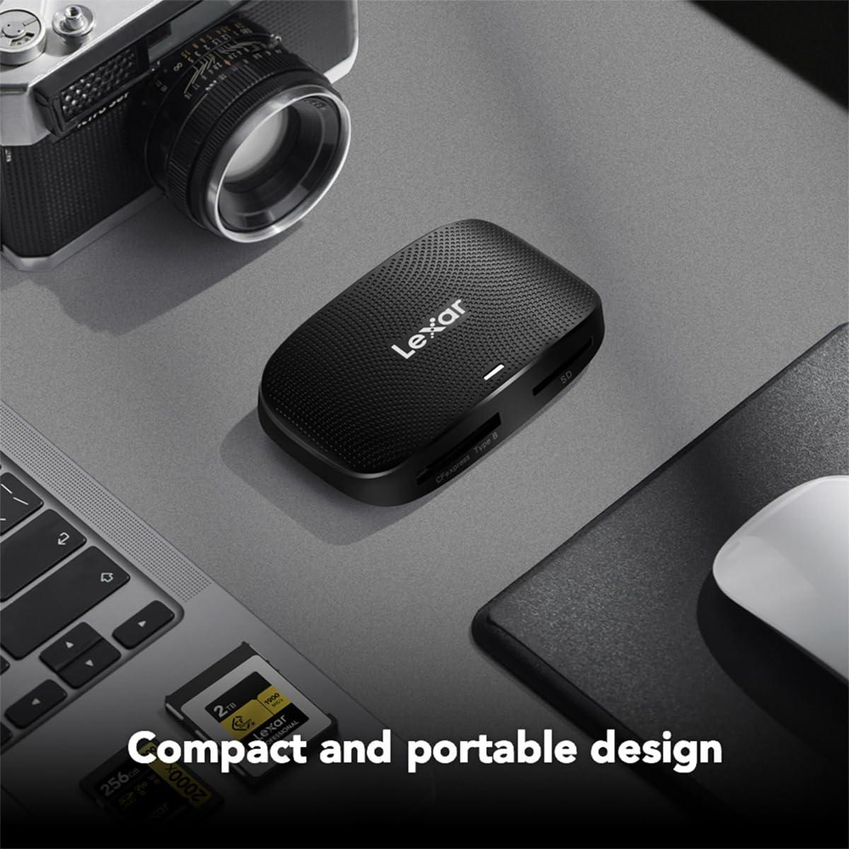 Lector USB 3.2 Lexar Professional CFexpress Tipo B y SD