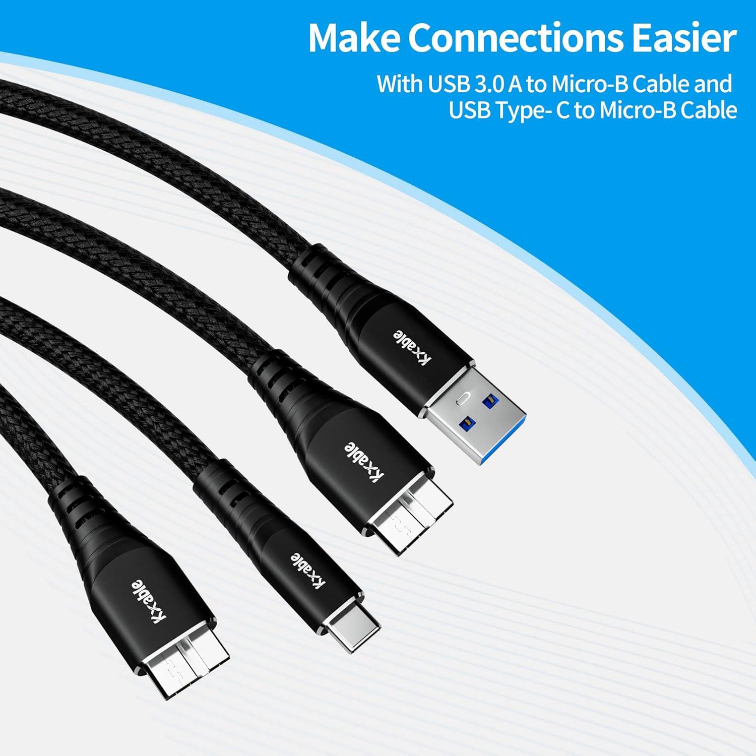 Lector de Tarjetas SD 7 en 1 Kxable USB 3.0 5Gbps Negro