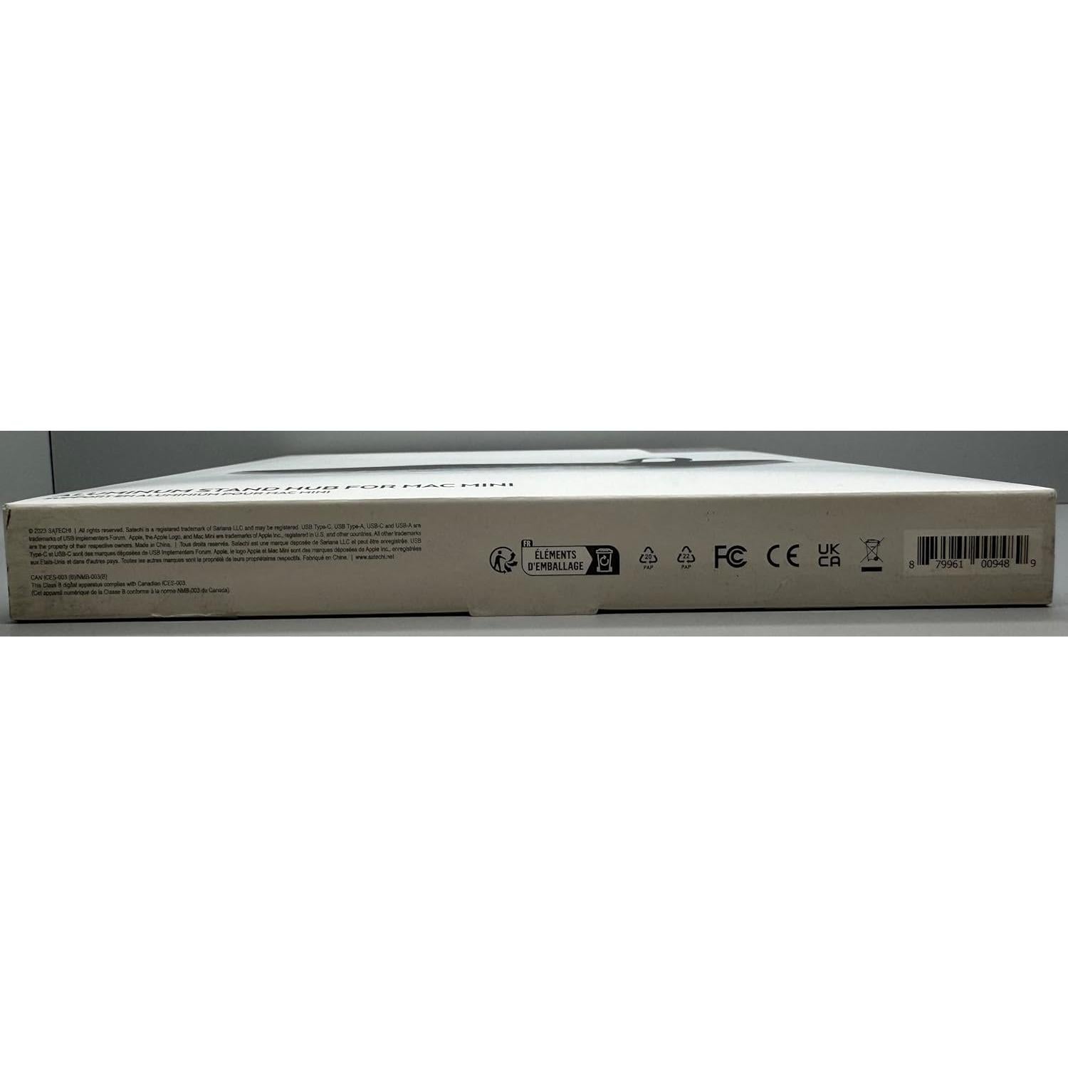 Satechi Hub USB-C 6-en-1 para Mac Mini Plata