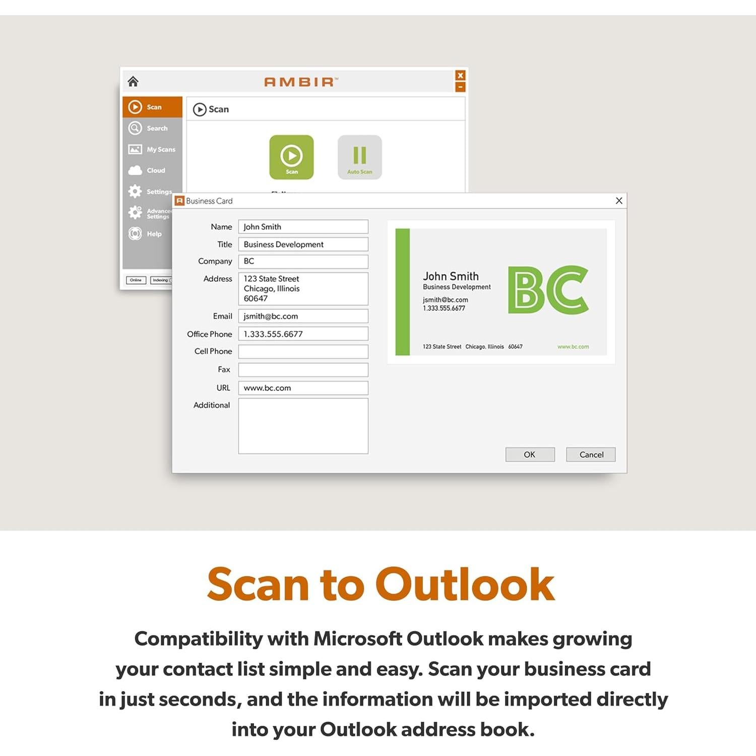 Escáner Vertical de Tarjetas Ambir nScan 690GT - USB 2.0