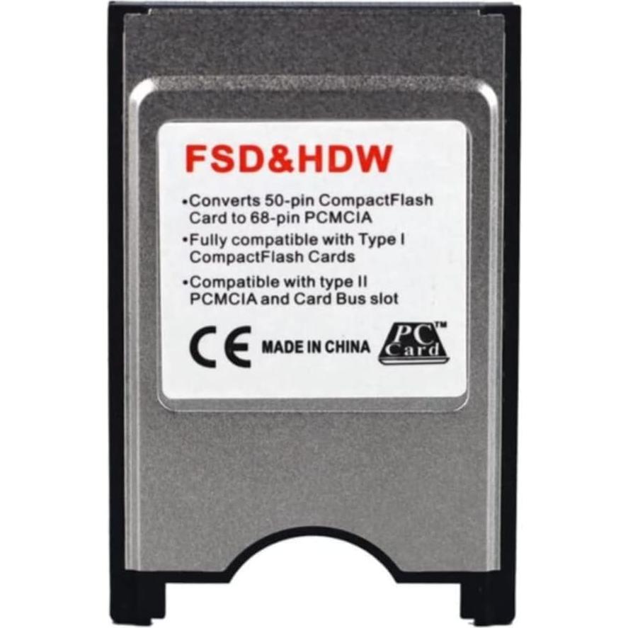 Adaptador de tarjeta CF a PCMCIA Bdiskky - Plug and Play
