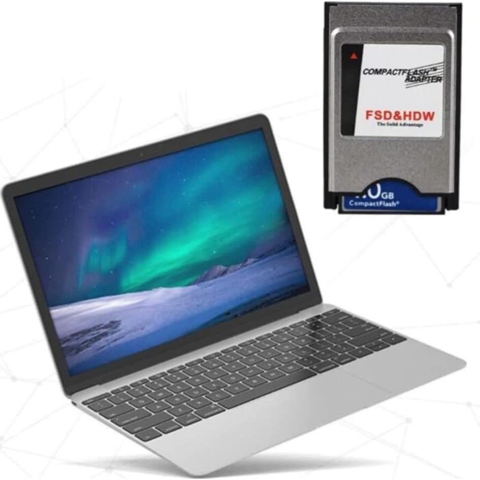 Adaptador de tarjeta CF a PCMCIA Bdiskky - Plug and Play