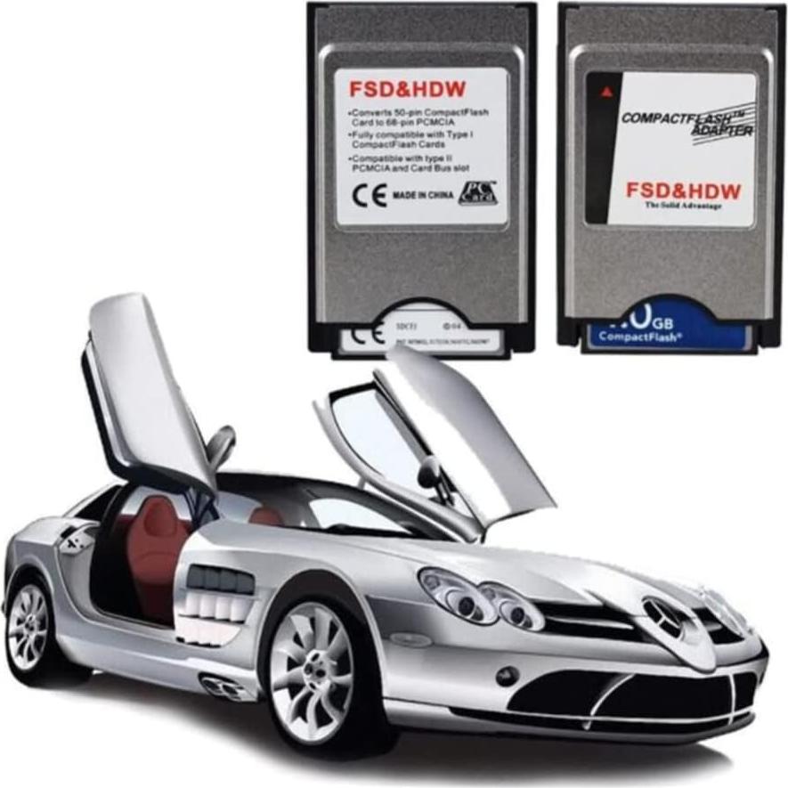 Adaptador de tarjeta CF a PCMCIA Bdiskky - Plug and Play