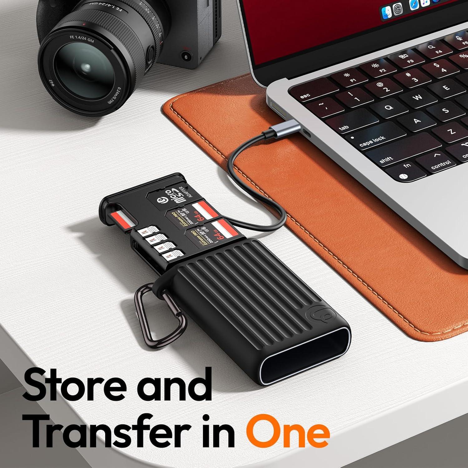 Lector de Tarjetas SD ULANZI MCR-02 USB 3.2 2 en 1