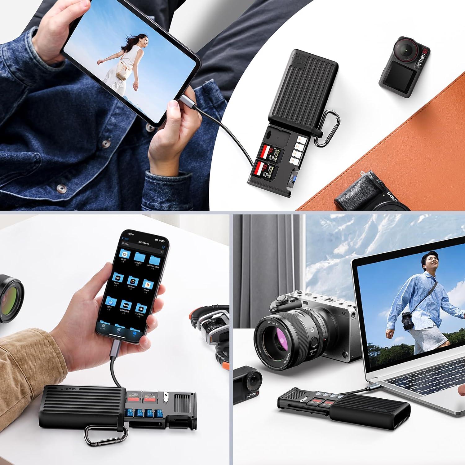 Lector de Tarjetas SD ULANZI MCR-02 USB 3.2 2 en 1