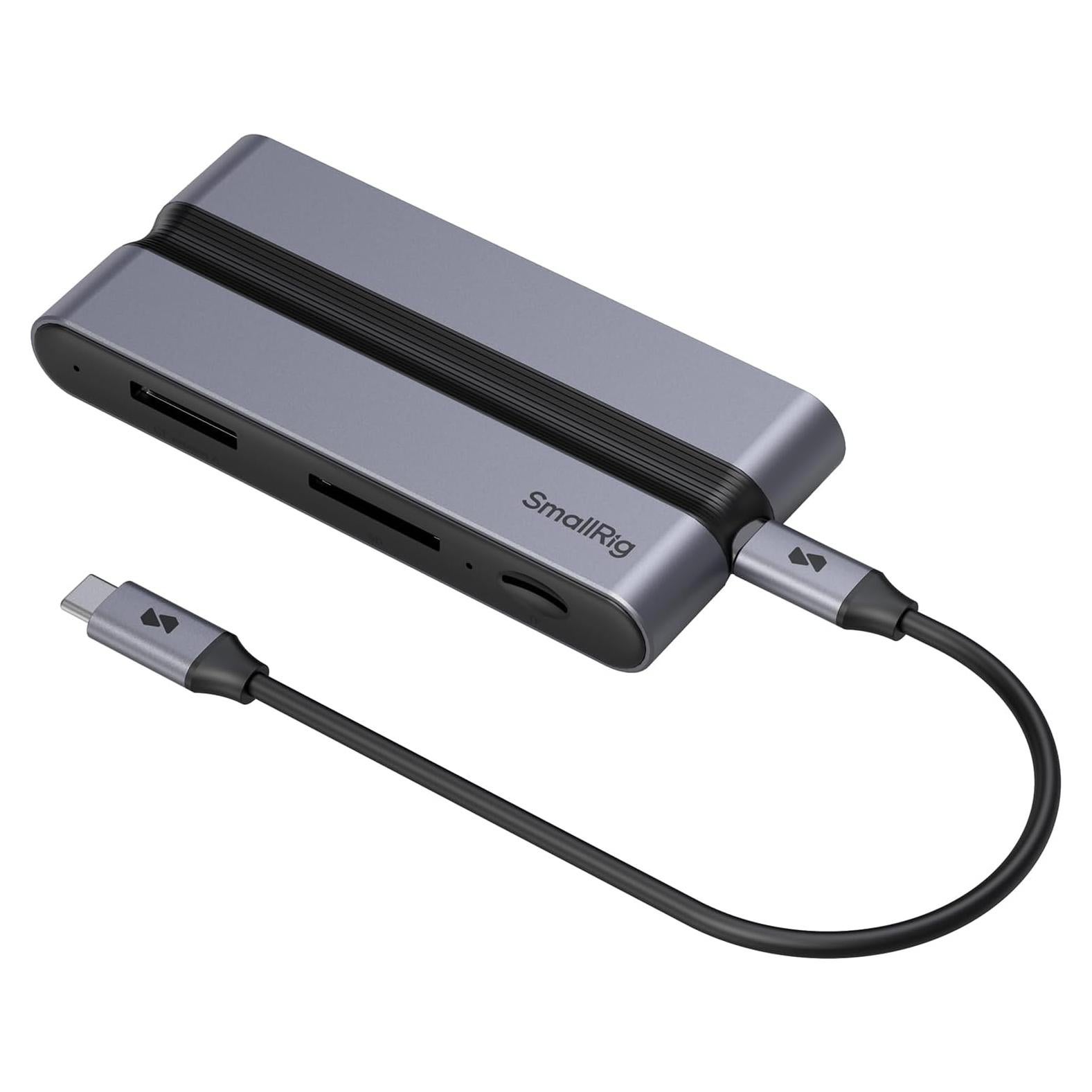 Lector de Tarjetas 9 en 1 SMALLRIG CFexpress Tipo A USB-C