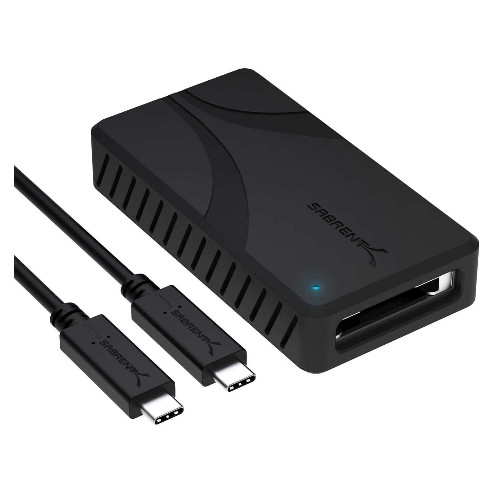 Lector de Tarjetas CFexpress Tipo B USB4 Sabrent CR-U4XB - 40Gbps