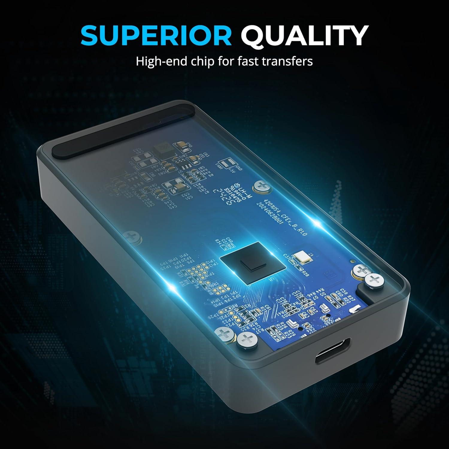 Lector de Tarjetas CFexpress Tipo B USB4 Sabrent CR-U4XB - 40Gbps