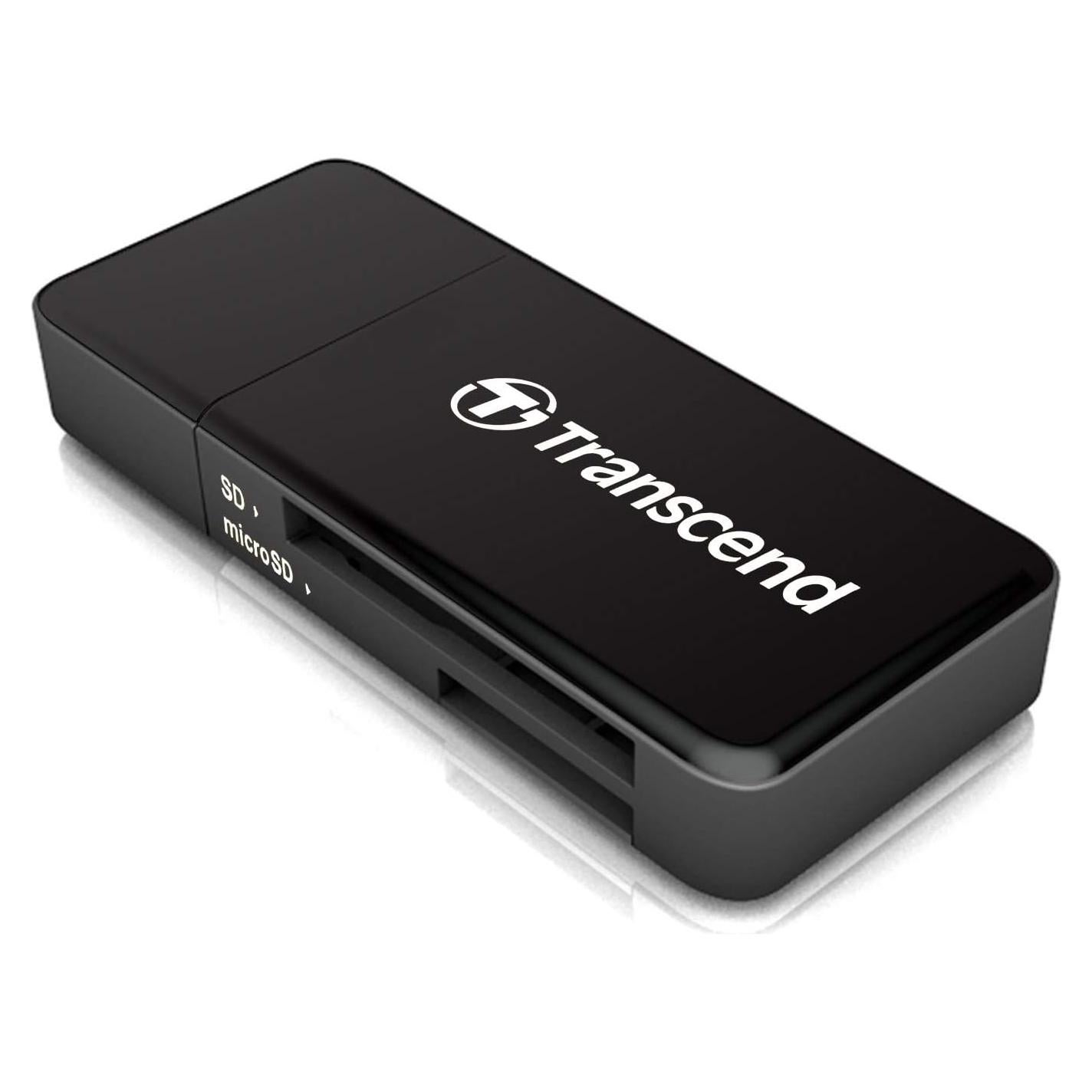 Lector de Tarjetas USB 3.1 Transcend TS-RDF5K Negro