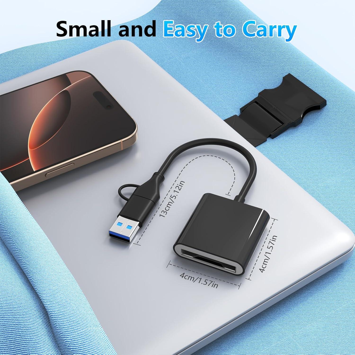 Lector de Tarjetas CFexpress Tipo B Rocketek USB 3.2 10Gbps