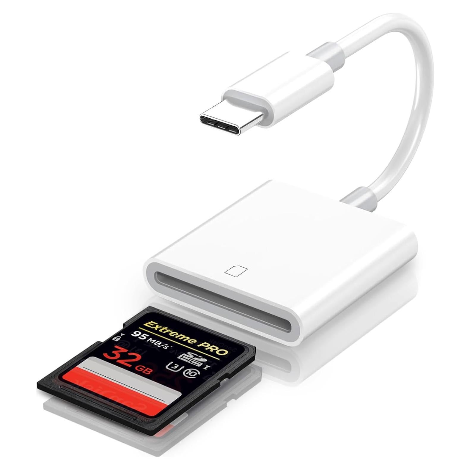Lector de Tarjetas SD USB C Criello para iPhone 15/16 - Alta Velocidad