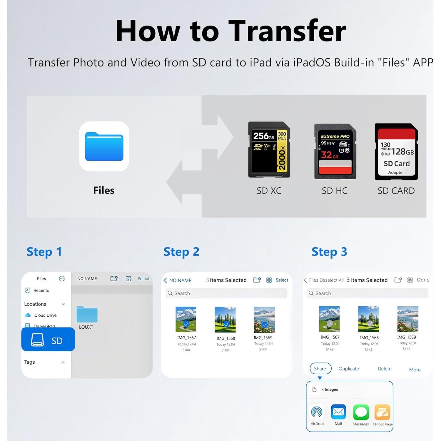 Lector de Tarjetas SD USB C Criello para iPhone 15/16 - Alta Velocidad