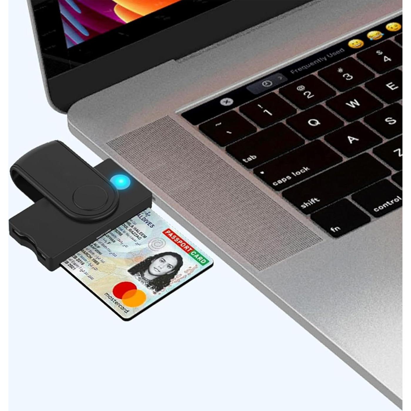 Lector de Tarjetas CAC Aiyingmei 5 en 1 USB Militar DOD