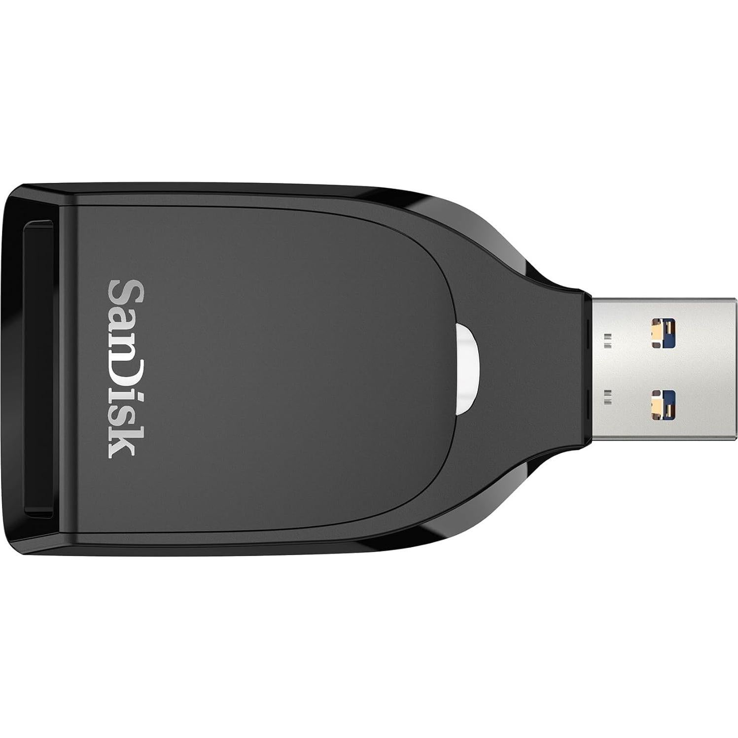 Lector USB-A SanDisk QuickFlow SD UHS-I 250MB/s Negro