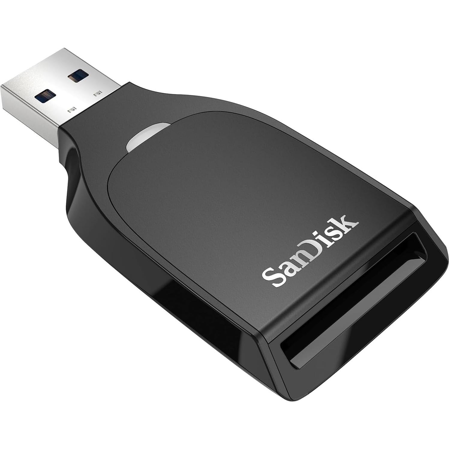 Lector USB-A SanDisk QuickFlow SD UHS-I 250MB/s Negro