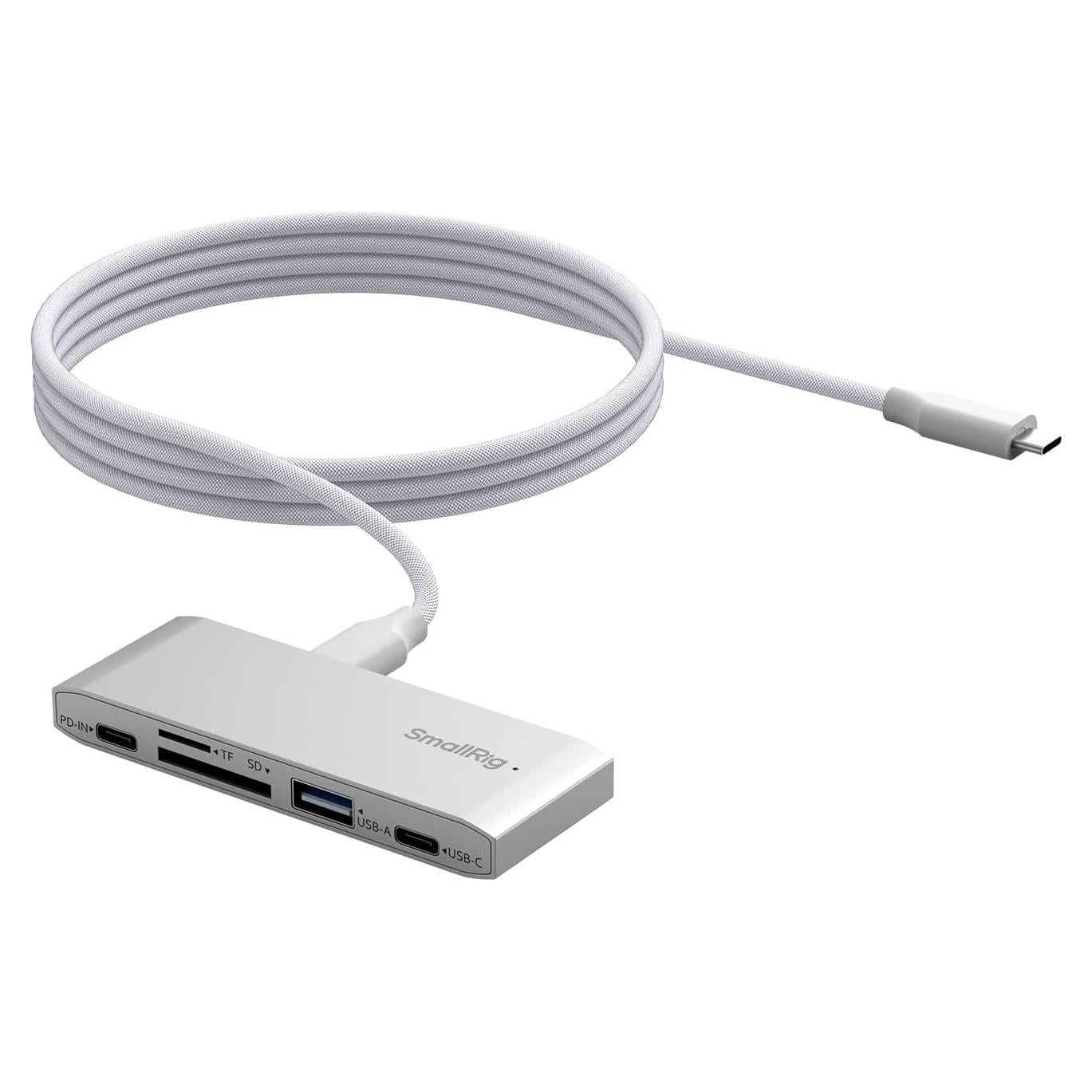Lector de Tarjetas 5-en-1 SmallRig USB-C 65W SD TF