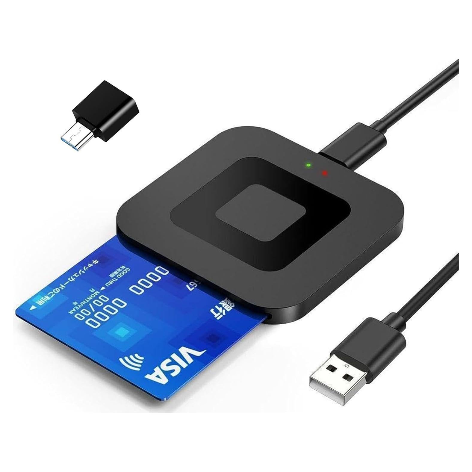 Lector de Tarjetas Inteligentes CAC USB Aiyingmei - Compatible con Windows, Mac y Linux