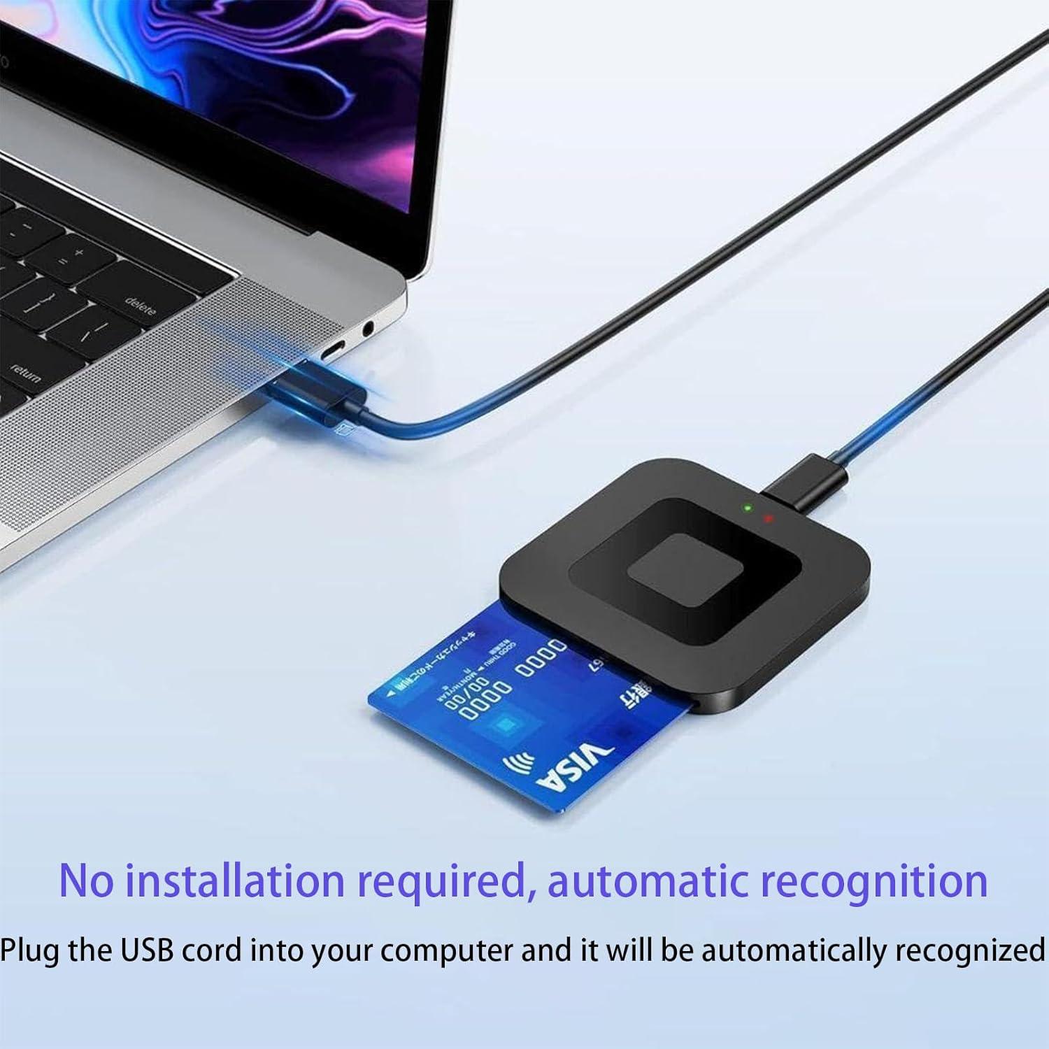 Lector de Tarjetas Inteligentes CAC USB Aiyingmei - Compatible con Windows, Mac y Linux