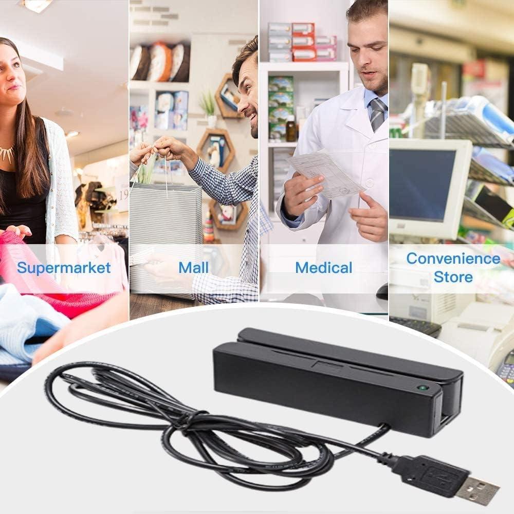 Lector Magnético de Tarjetas Posunitech MSR100 USB 3 Pistas