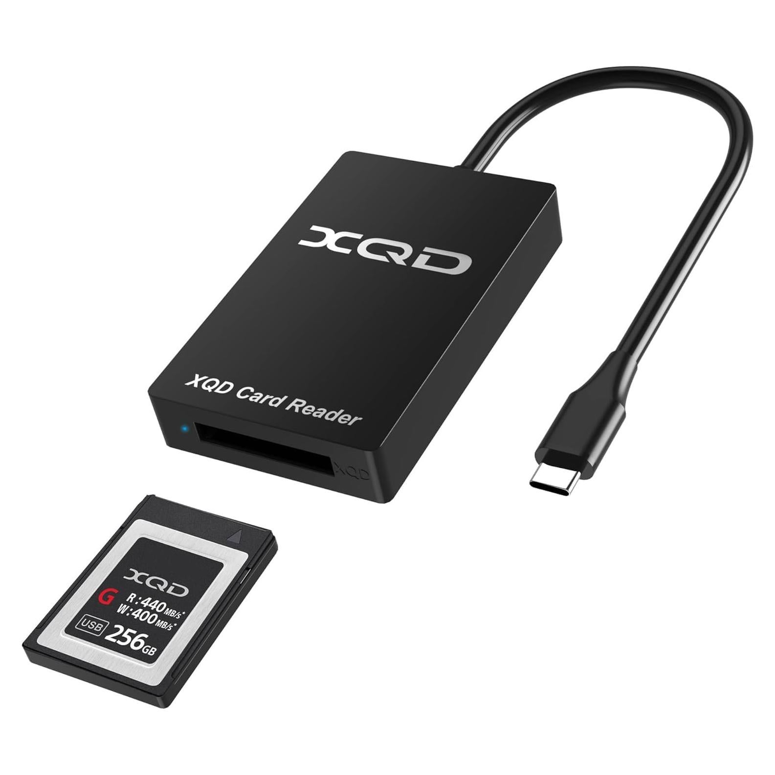 Lector de Tarjetas XQD USB C Yeemie 5Gbps Compatible Nikon