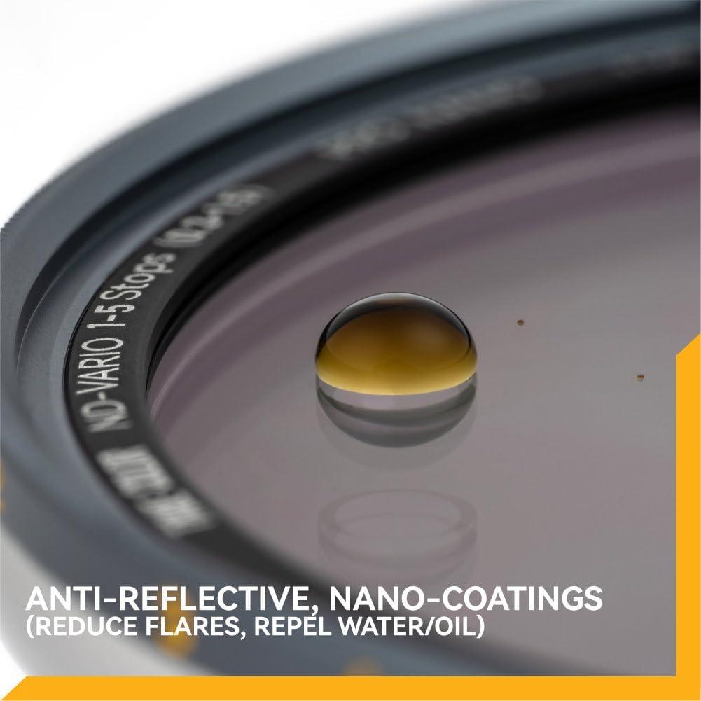 Filtro ND Variable NiSi JetMag Pro 82MAG 1-5 Pasos VND